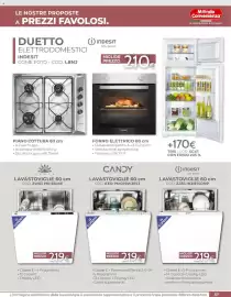 Volantino Mondo Convenienza Pagina 59: Tris - cod. sgxt con frigo 205 lt. €170,00, Lavastoviglie 60 cm Indesit €219,00