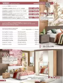 Volantino Mondo Convenienza Pagina 70: Letto matrimoniale Grace €310,00