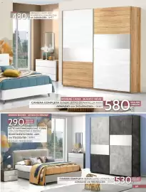 Volantino Mondo Convenienza Pagina 99: Letto matrimoniale Big Town €290,00
