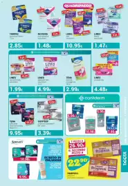 Volantino Tigotà Pagina 15: Lines seta assorbenti €8,80, Pampers progressi pannolini/ mutandino €22,90