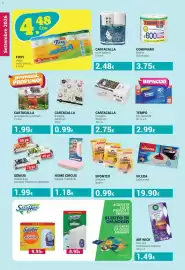 Volantino Tigotà Pagina 18: Spontex sensitive guanti €0,99, Tempo box fazzoletti €2,49