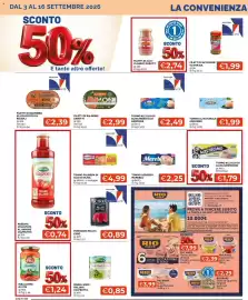 Volantino Mercatò Pagina 10: Insalatina di Vita €1,24, Piselli medi italiani Valfrutta €0,85