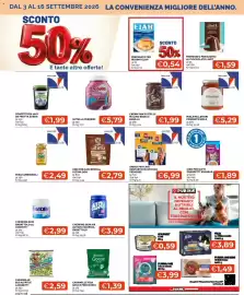Volantino Mercatò Pagina 18: Snack per cani Dentastix multipack Pedigree €6,99, Cibo per cani special ultima dog €2,79