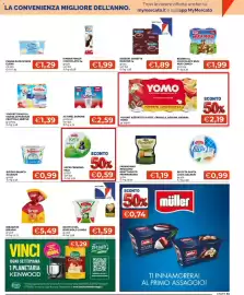Volantino Mercatò Pagina 23: Kefir cremoso milk €0,59, Ricotta del Boscaiolo Longo €1,59