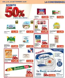 Volantino Mercatò Pagina 24: Tramezzino con pane ai cereali, pollo, bacon e pomodoro Riva €2,49