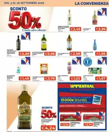 Volantino Mercatò Pagina 8: Olio di semi di soia Valsoia €2,98, Olio extra vergine di oliva classico Monini €5,96