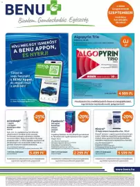 Benu Gyógyszertárak akciós újság Oldal 1: Flamborin €2.299,00, Nizoral sampon €5.599,00