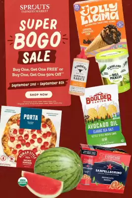 Sprouts Farmers Market (valid until 8-09)