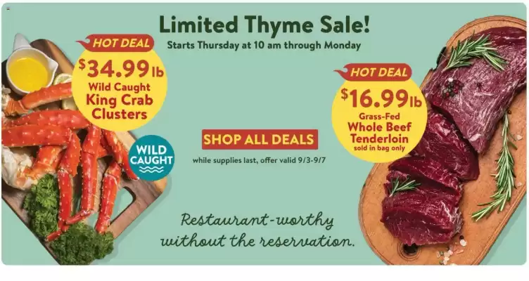 Fresh Thyme weekly ad