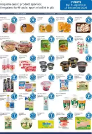 Volantino A&O Pagina 3: Latte Bio GRANAROLO €1,00, Teneroni L'ABC della Merenda CASA €1,00