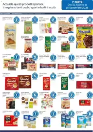 Volantino A&O Pagina 5: Snack SNICKERS/MARS/TWIX Minis €3,00, Caffè istantaneo Ristora Caffè & Ginseng €1,00