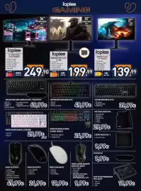 Volantino Unieuro Pagina 10: Ioplee monitor gaming 27" full hd €139,99, Wired keyboard & mouse (gaming bundle) €24,99