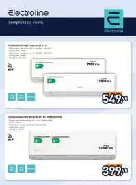 Volantino Unieuro Pagina 24: Condizionatore monosplit kit IM1226HCPW €399,90, Condizionatore dualsplit 9+12 €549,90
