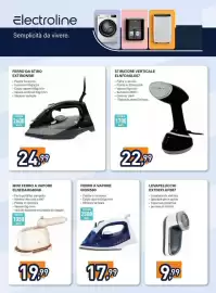 Volantino Unieuro Pagina 27: Ferro da stiro Extiron581 €24,99, Ferro a vapore Iron580 €17,99