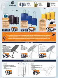 Volantino Unieuro Pagina 33: Vulcano €74,99, Set 3 trolley rigidi €79,99