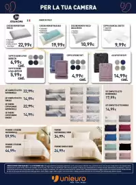 Volantino Unieuro Pagina 36: Coppia spugna soft €4,99, Accappatoio soft €14,99