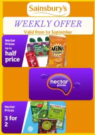 Sainsbury's leaflet week 36 Page 1