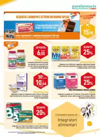 Volantino Parafarmacia Conad Pagina 3: Multivitaminico uomo e donna Swisse, Supradyn Expert