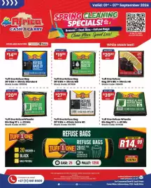 Africa Cash and Carry catalogue week 36 Page 3: Tuff One Refuse Bag €19,99, Tuff One Refuse Bag €14,99