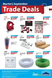 Chamberlain catalogue Page 2: STECO BRUSHLESS COMBO KIT 6PIECE 20V SX-6K €3.999,00, PPC SUREBUILD CEMENT 42.5N €123,00