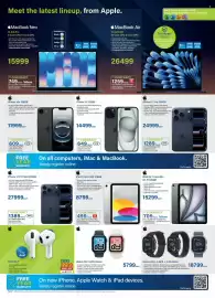 Incredible Connection catalogue Page 12: IPad Air 11 inch M4 €15.299,00, Watch SE 3 GPS 40mm €5.799,00