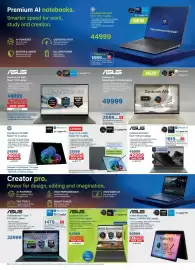 Incredible Connection catalogue Page 2: ASUS ProArt PX13 €67.999,00, ASUS ZenBook S14 Intel Core Ultra 9 Laptop €42.999,00