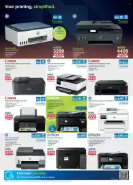 Incredible Connection catalogue Page 20: EPSON EcoTank L6370 Printer €6.999,00, HP OfficeJet Pro 8123 Printer €1.999,00