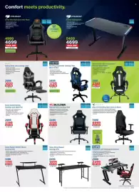 Incredible Connection catalogue Page 25: Reclining Ergonomic Gaming Chair GAME TECH Assorted €1.799,00