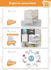 Volantino Iperbimbo Pagina 14: Azzurra Design Glam €549,00, Letto per bambino Azzurra Design €299,00