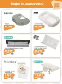 Volantino Iperbimbo Pagina 18: Liro nanna materassino per fasciatoio in pvc €24,90, Andy&Helen Cuscino letto in bamboo €6,90