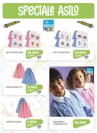 Volantino Iperbimbo Pagina 20: Grembiuli Siggi Happy School €18,90, Set 3 pezzi girl €10,90