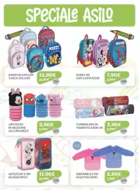 Volantino Iperbimbo Pagina 22: Zaino 30 cm con tasca deluxe €12,90, Zaino 3D con cappuccio €7,90