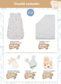 Volantino Iperbimbo Pagina 25: Cesto + 3 garze + accessorio €17,90, Set gift doudou + gioco €11,90