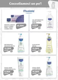 Volantino Iperbimbo Pagina 33: Mustela Olio Bagno €13,90, Mustela Detergente Delicato €12,90