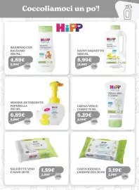 Volantino Iperbimbo Pagina 34: Mousse detergente Paperella €6,89, Salviettine viso e mani Hipp €1,59