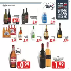 Volantino Deco Supermercati Pagina 14: Birra dello Stretto €1,39, Amaro Montenegro €12,90