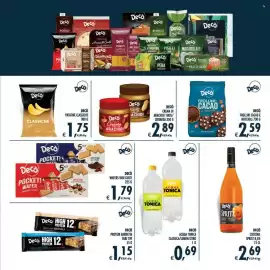 Volantino Deco Supermercati Pagina 19: Decò Frollini Cacao e Nocciole €2,59, Decò Creamy crema di arachidi €2,89