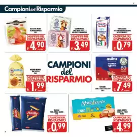 Volantino Deco Supermercati Pagina 2: Sammontana cono cinque stelle €3,49, Barilla pasta formati classici €0,99