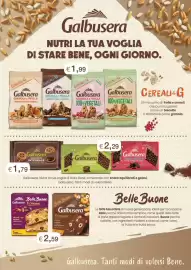 Volantino In Coop Pagina 15: Belle Buone 5 Colazioni Galbusera €2,59, Galbusera Cracker Ricoperto €2,29