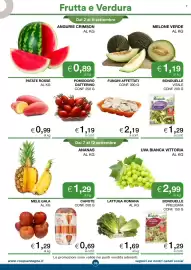 Volantino In Coop Pagina 7: Pomodoro datterino €1,19, Bonduelle Carta delle Insalate €1,29