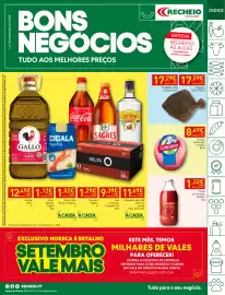 Folheto Recheio semana 36 Página 1: Pregado aquacultura €17,29, Queijo Flamengo Limiano Bola €8,49