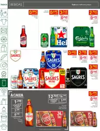 Folheto Recheio semana 36 Página 22: Cerveja Heineken €0,54, Super Bock mini €5,39