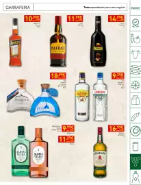 Folheto Recheio semana 36 Página 25: Sharish gin original/blue magic €18,99, Aldeia Velha aguardente bagaceira €9,99