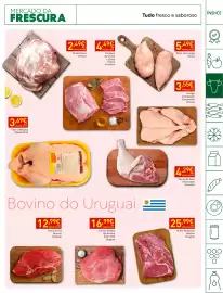 Folheto Recheio semana 36 Página 7: Centro Alcatra de Bovino Grain Fed Uruguai €16,99, Acém Redondo Bovino Uruguai €25,99