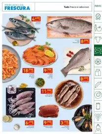 Folheto Recheio semana 36 Página 9: Corvina aquacultura €8,89, Pota Inteira Descongelada €6,29