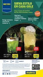 Catálogo Makro semana 36 Página 20: Cocktail verde €5,99, Profissional poleso €7,49