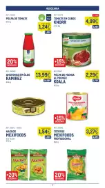 Catálogo Makro semana 36 Página 12: Polpa de manga alphonso koala €3,27, Nachos mexifoods €1,54