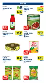 Catálogo Makro semana 36 Página 12: Polpa de manga alphonso koala €3,27, Nachos mexifoods €1,54
