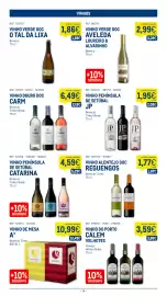 Catálogo Makro semana 36 Página 14: Vinho douro doc Carm €6,49, Vinho verde doc o tal da lixa €1,86