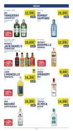Catálogo Makro semana 36 Página 15: Licor limoncello madruzzo €14,39, Gin tanqueray london dry €12,59